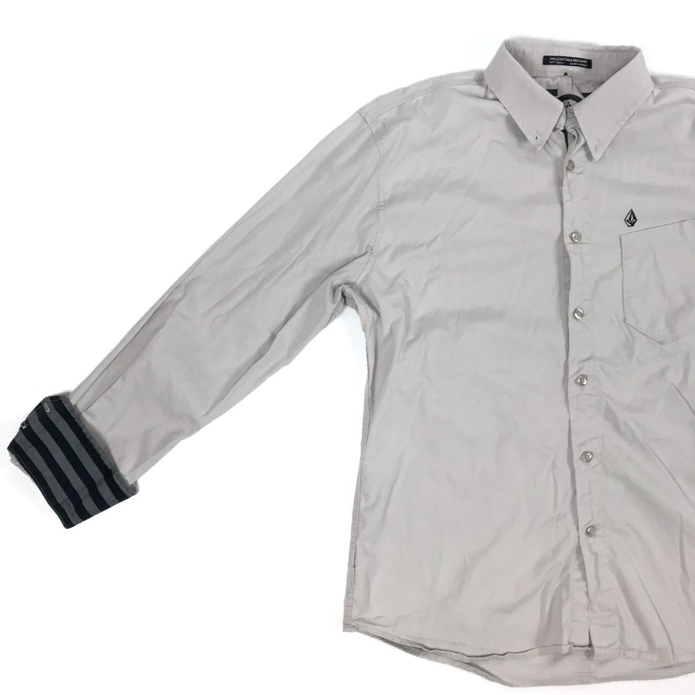 Volcom Tailored L/S Button Down Shirt - image 2